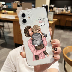 Fashion Super Mom Dad Phone Case for iPhone Series