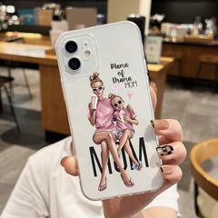 Fashion Super Mom Dad Phone Case for iPhone Series